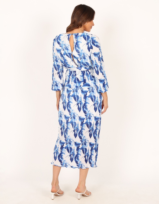 Petal & Pup - Minelli Pleat Top - Blue
