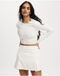 Cotton On Body Active - Open Tie Back LS Tee