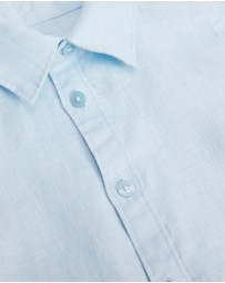 Country Road - Organically Grown Short Sleeve Linen Shirt