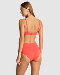 Sea Level Australia - Essentials Edit High Waist Gathered Side Pants