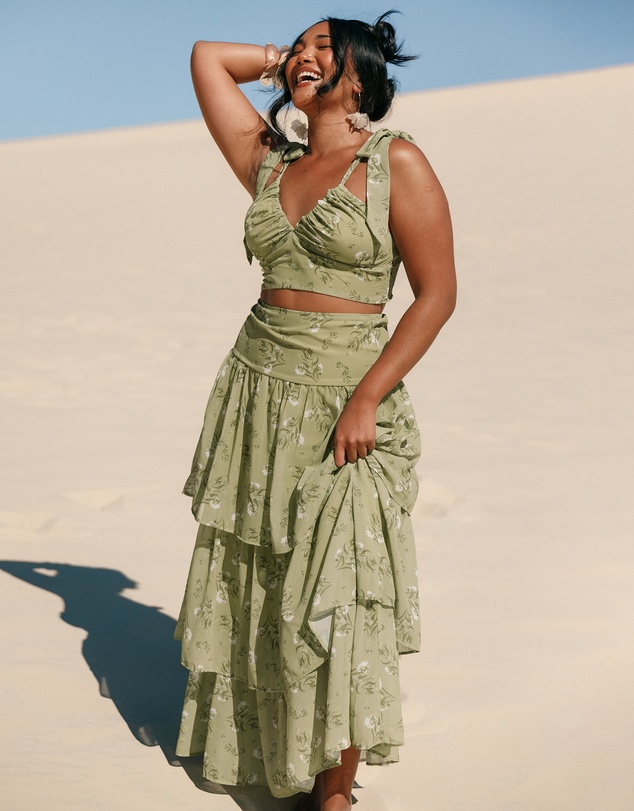 Petal & Pup - Dorothy Two Piece Set - Sage Botanica