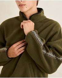 Rhythm - Camp Quarter Zip Sherpa
