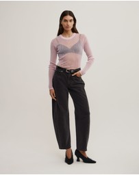 Witchery - Variegated Rib Knit
