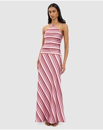 With Harper Lu - Halter Maxi Dress