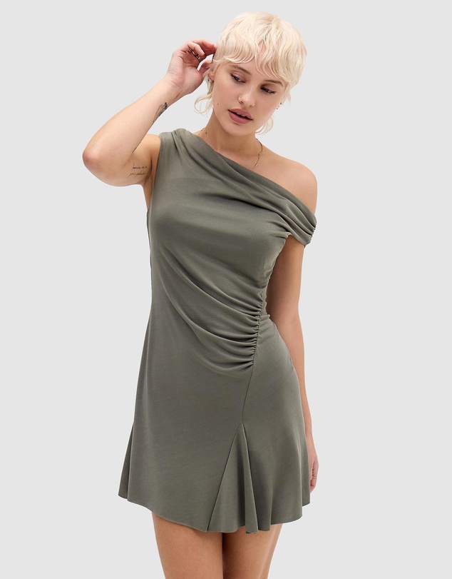 BDG By Urban Outfitters - BDG Fia Cupro Mini Dress