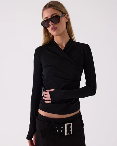Style Addict - Juno Wrap Top