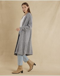Amelius - Thea Long Alpaca Cardigan