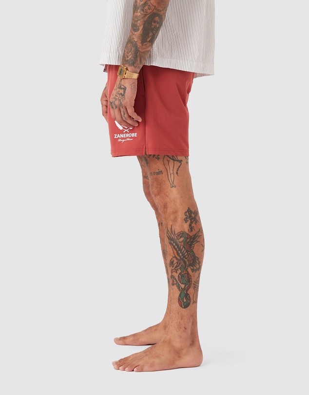 Zanerobe - Crest Balmoral Beach Short Cherry
