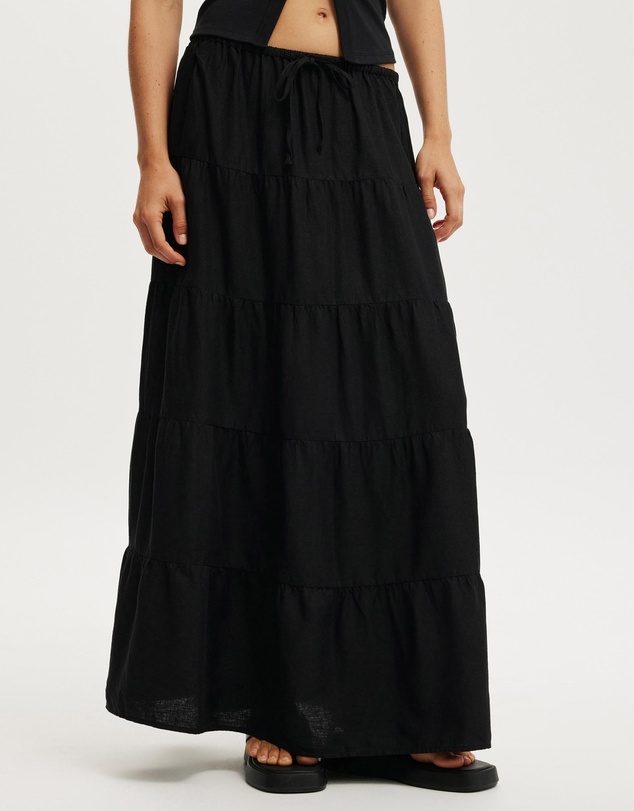 Cotton On - Haven Multi Tiered Maxi Skirt