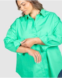 Love Your Wardrobe - Bronte Cotton Overshirt