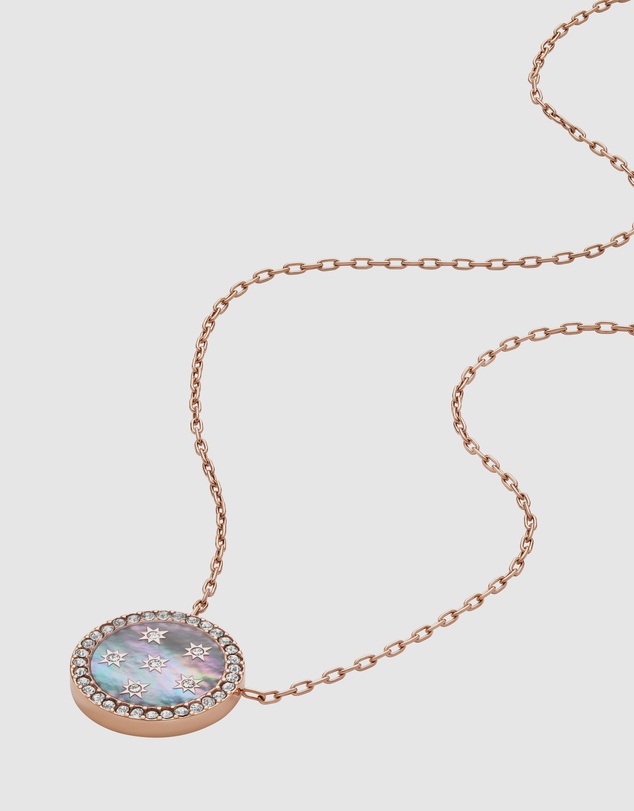 Fossil - Merrit Rose Gold tone Necklace