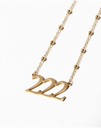 Jackie Mack - Harmony Necklace Angel Number 222