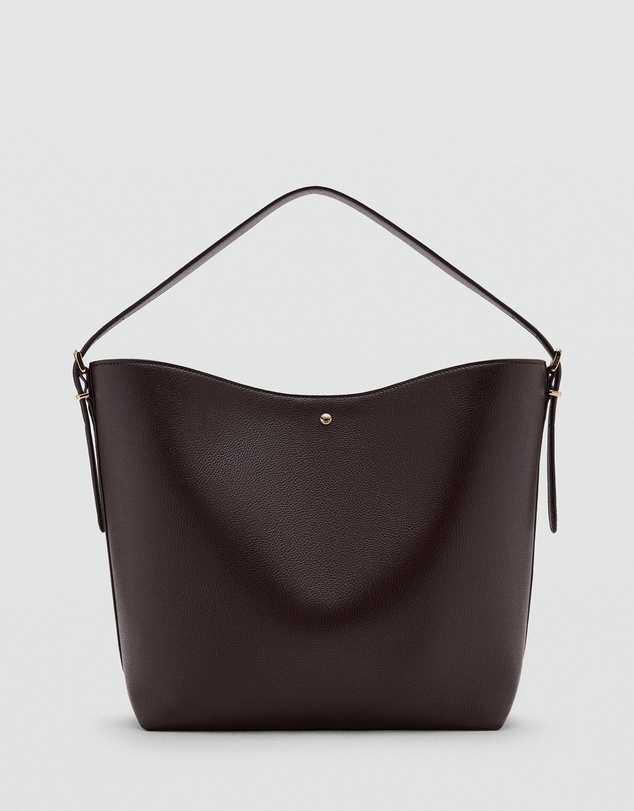 M.N.G - Large Bucket Bag with Buckle