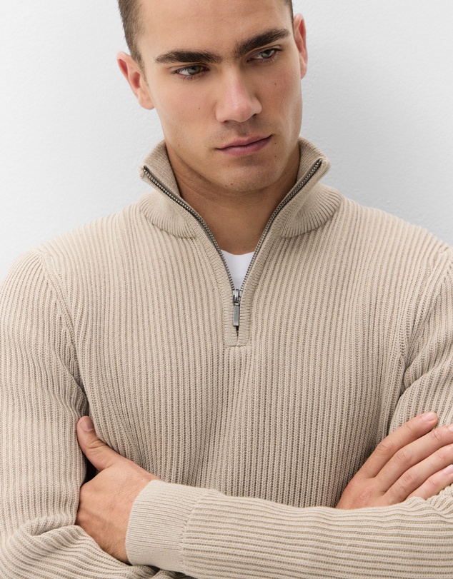 UNISON - Half Zip Knit