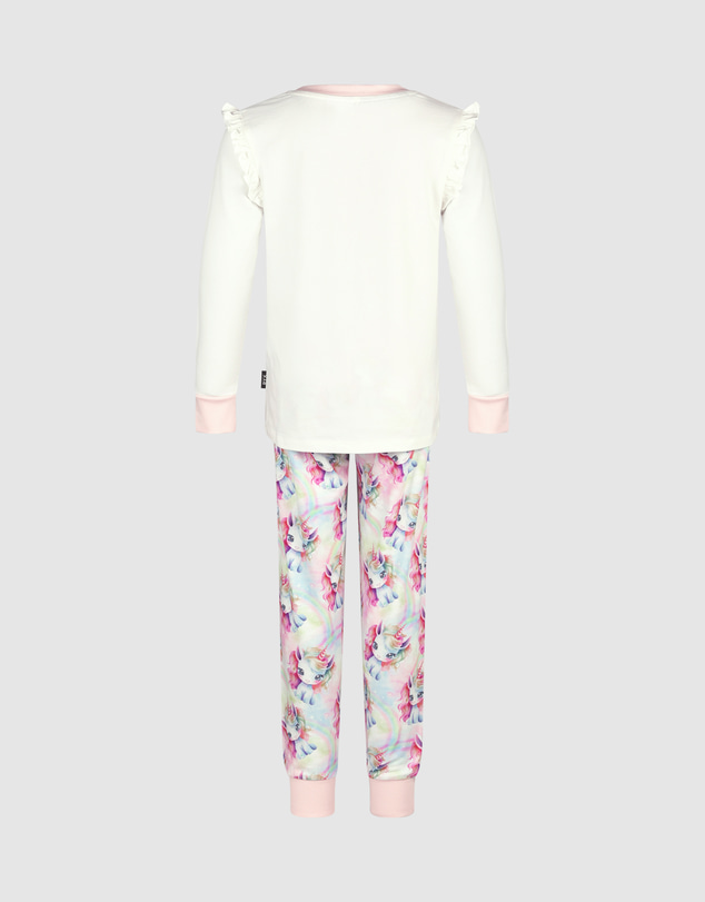 Rock Your Kid - Unicorn Pony Frill Long Sleeve Helena Sleep Set