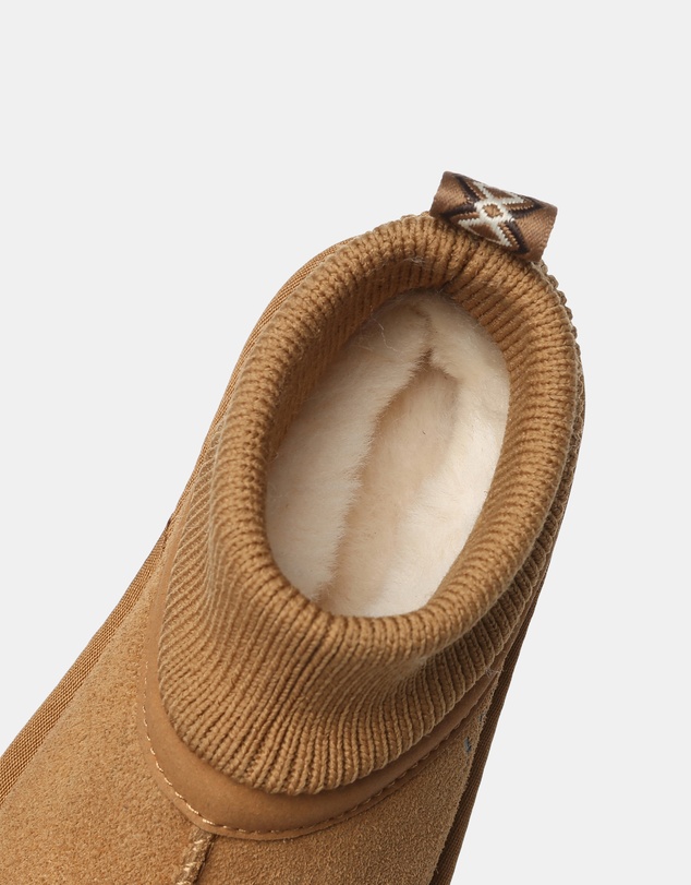 EVERAU - Australian Shepherd Ugg Kids Margaret Cow Suede Upper UGG Boots