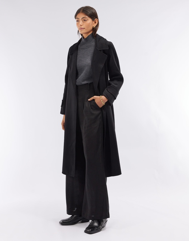 Amelius - Saddler Double Faced Wool Coat