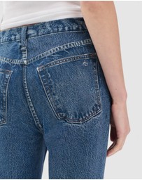 rag & bone - rb Miramar Terry Shea Full Length Jeans