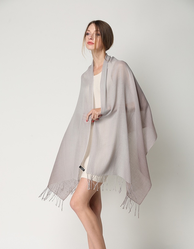 Ozwear Connection Uggs - Ugg 100% Merino Wool Tie Dye Scarf Grey and Taupe
