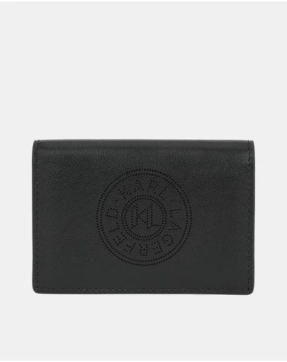 Karl Lagerfeld - K/Circle Flap Card Holder