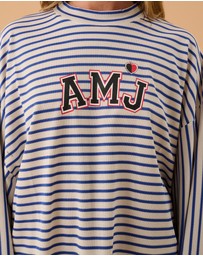 Araminta James - AMJ Waffle LS Top