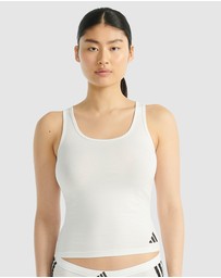 adidas Sportswear - Active Essentials Cotton 3 Stripes Tank Top