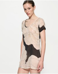 Muma World - Noir Moschata Organza Mini Dress