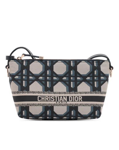 Pre-Loved by Azura Reborn - Pre-Loved DiorTravel Technical Fabric Macrocannage Nomad Pouch