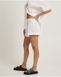 Subtitled - Bisbee Shirred Pullon Shorts