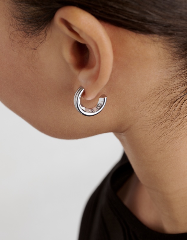 Ted Baker - HILYA: Hidden Heart Small Hoop Earrings
