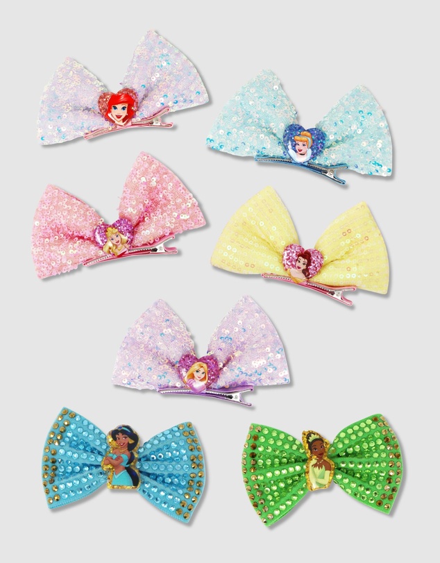 Disney Princess by Pink Poppy - Disney Princess 7 Days Sparkling Hair Accessories Bundle