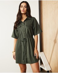 Atmos&Here - Mara Mini Shirt Dress