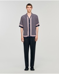 Sandro - All Over Coeur Mc Shirt