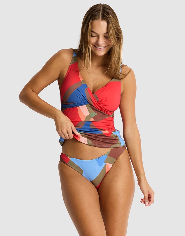 Sea Level Australia - Santora Cross Front Multifit Singlet Top