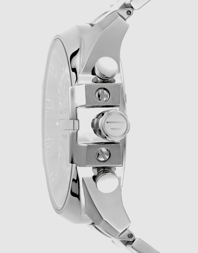 Diesel - Mega Chief Silver-Tone Chronograph Watch