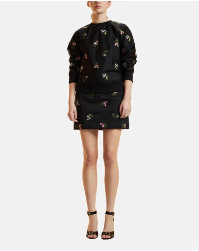 Cynthia Rowley - Embroidered Pullover