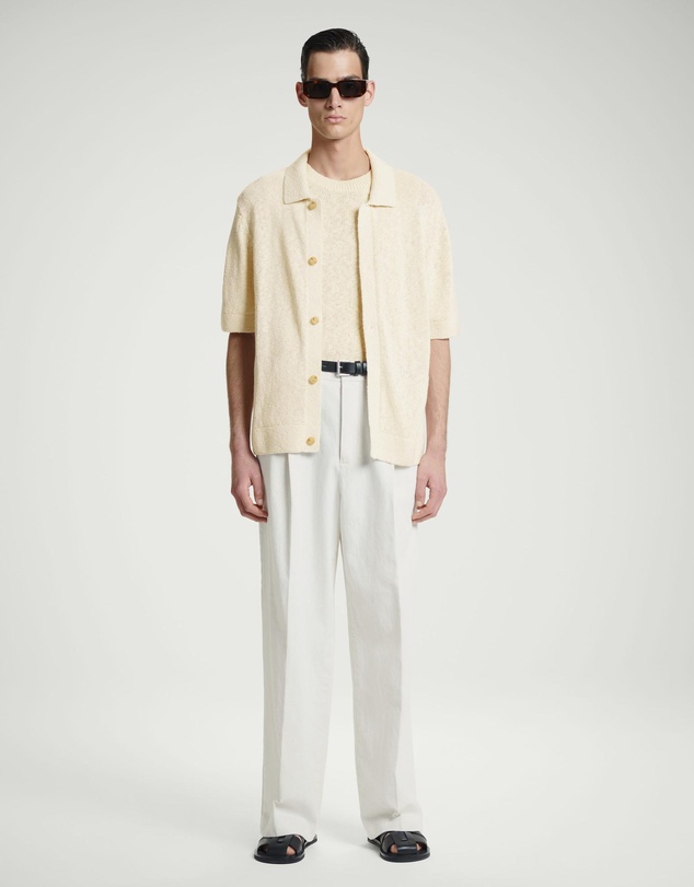 COS - Relaxed MelangeKnit Cotton Vest