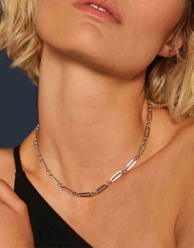 Rosefield - Multilink Silver Necklace