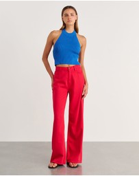 Jag - Nfw Knit Halter Top