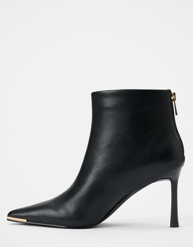 Forever New - Mandy Metal Inset Heeled Ankle Boots
