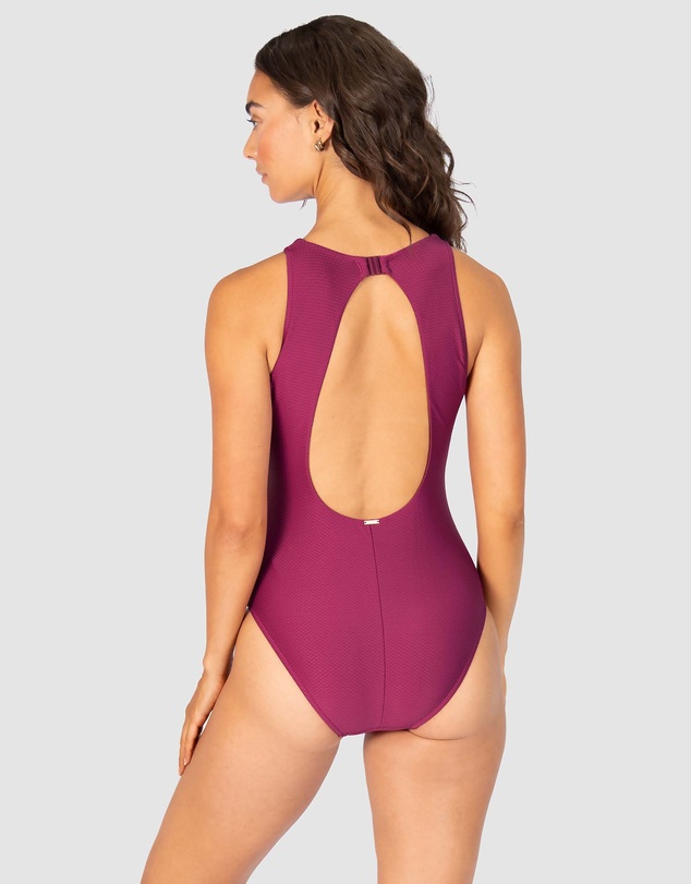 Baku Swimwear - Rococco High Neck One Piece Swimsuit