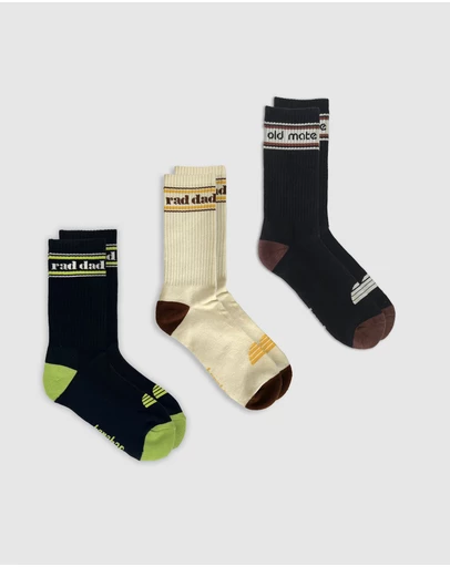 Banabae - Rad Dad Trifecta Sock Pack