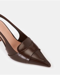 Wittner - Luna Leather Slingbacks