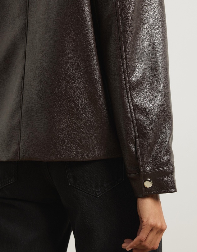 Atmos&Here - Mabel Leather Look Jacket