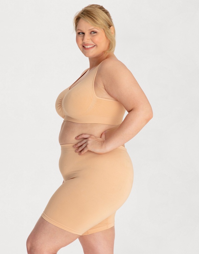 Ava & Audrey  - Underbliss by Ava & Audrey Seamless Bamboo Blend Anti-Chafing Shorts