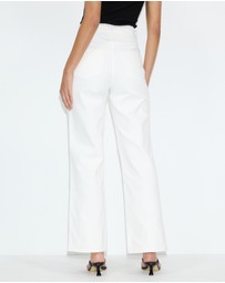 Dazie - London High Waisted Wide Leg Jeans