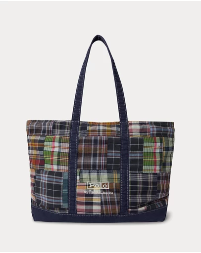 Polo Ralph Lauren - Patchwork Madras Tote Bag