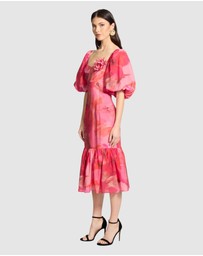 Honey and Beau - Layla Puff Sleeve Dress