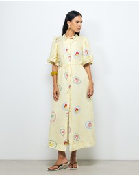 AERE - Marisol Midi Shirt Dress