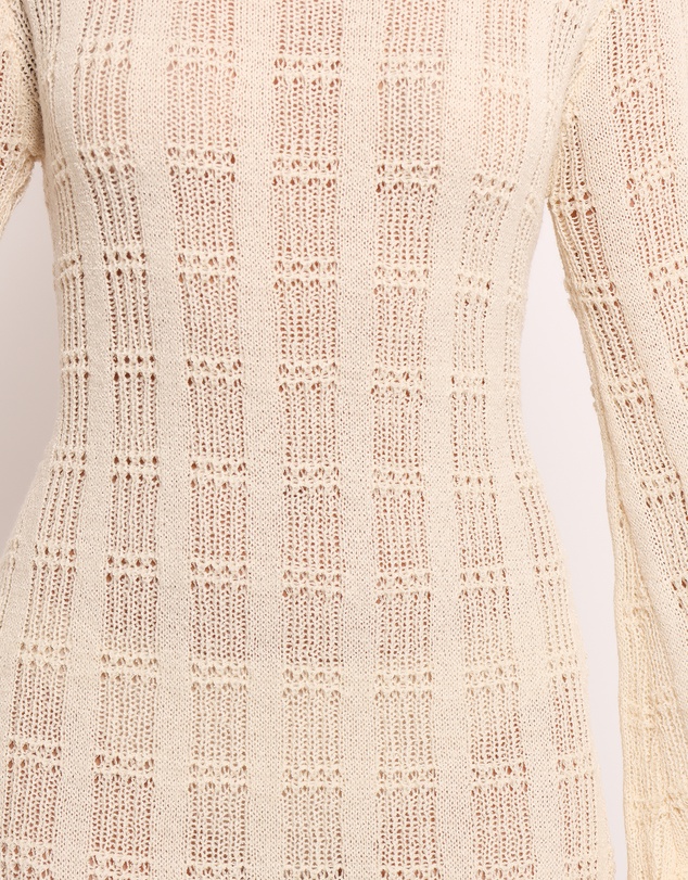 Petal & Pup - Colter Long Sleeve Maxi Dress - White